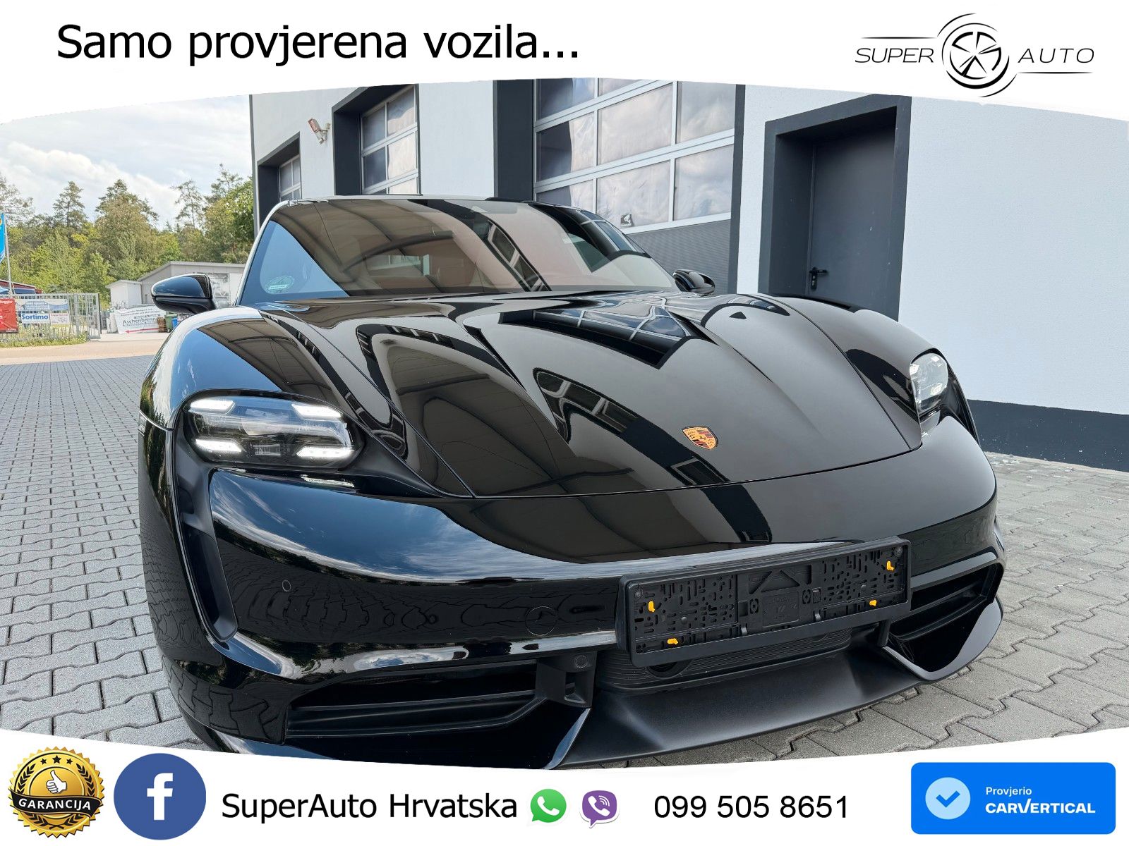 Porsche Taycan Turbo 93.4 kWh (680 KS)
