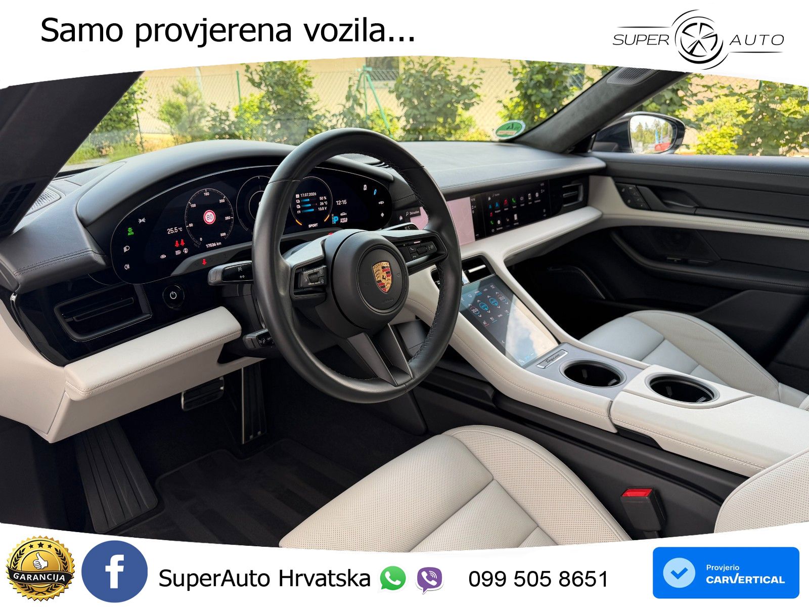 Porsche Taycan Turbo 93.4 kWh (680 KS)