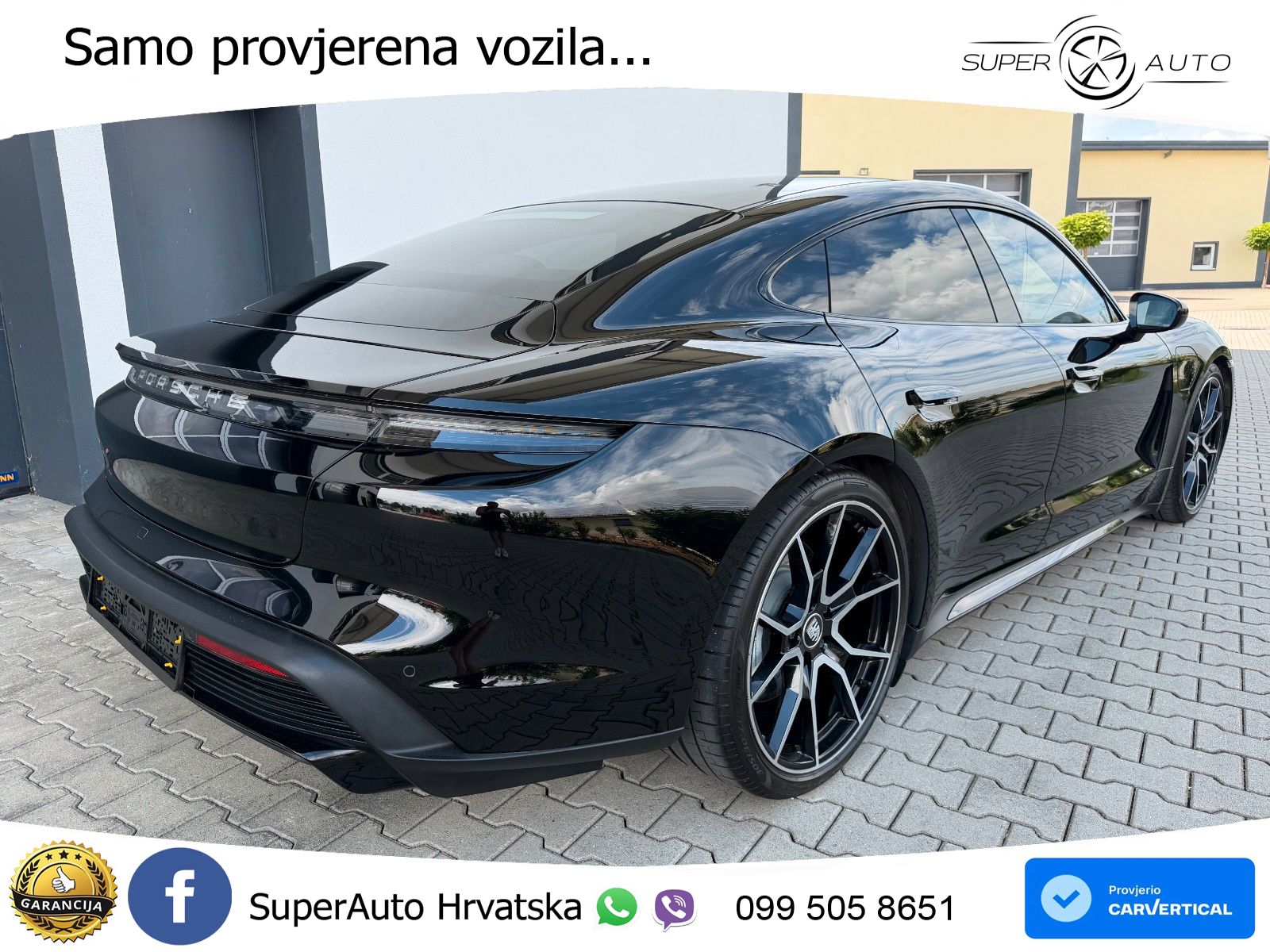 Porsche Taycan Turbo 93.4 kWh (680 KS)