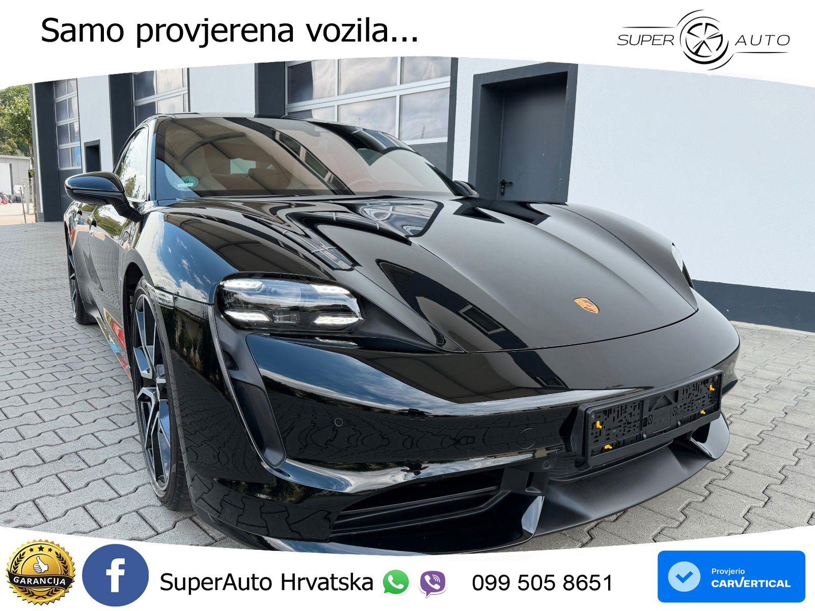 Porsche Taycan Turbo 93.4 kWh (680 KS)