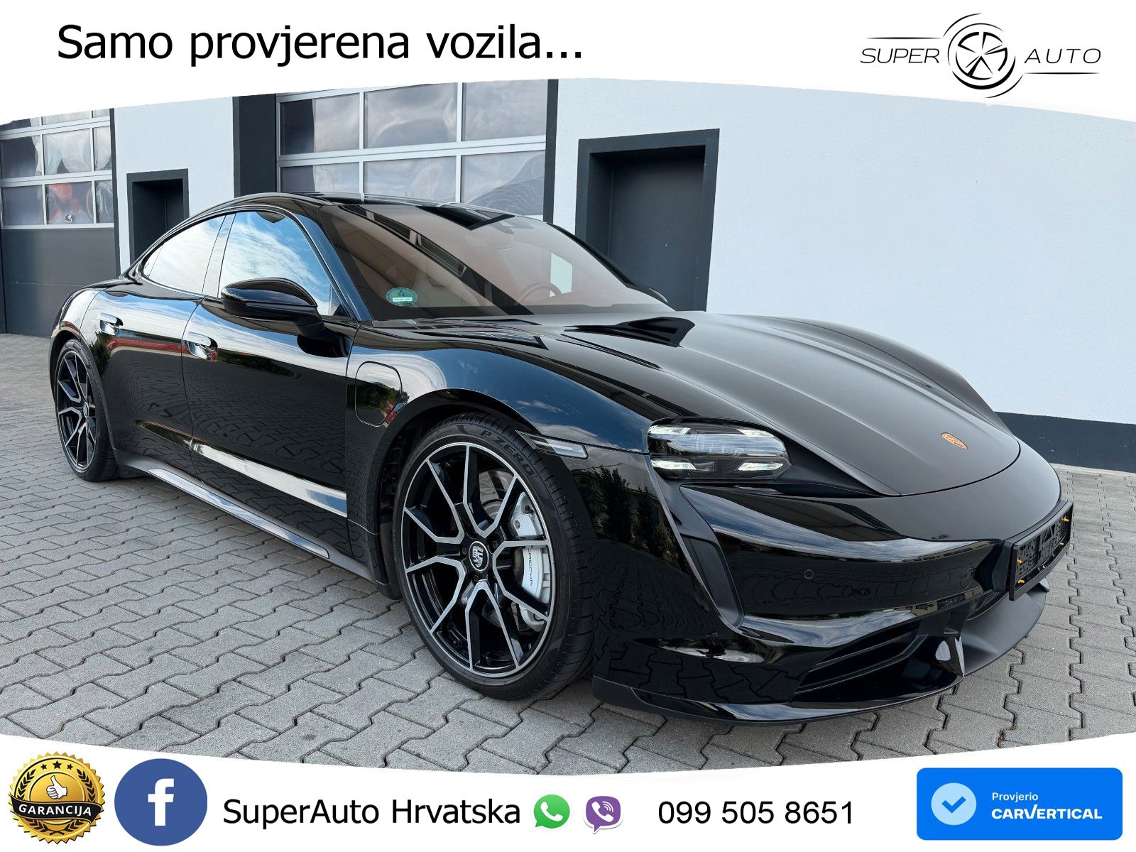 Porsche Taycan Turbo 93.4 kWh (680 KS)