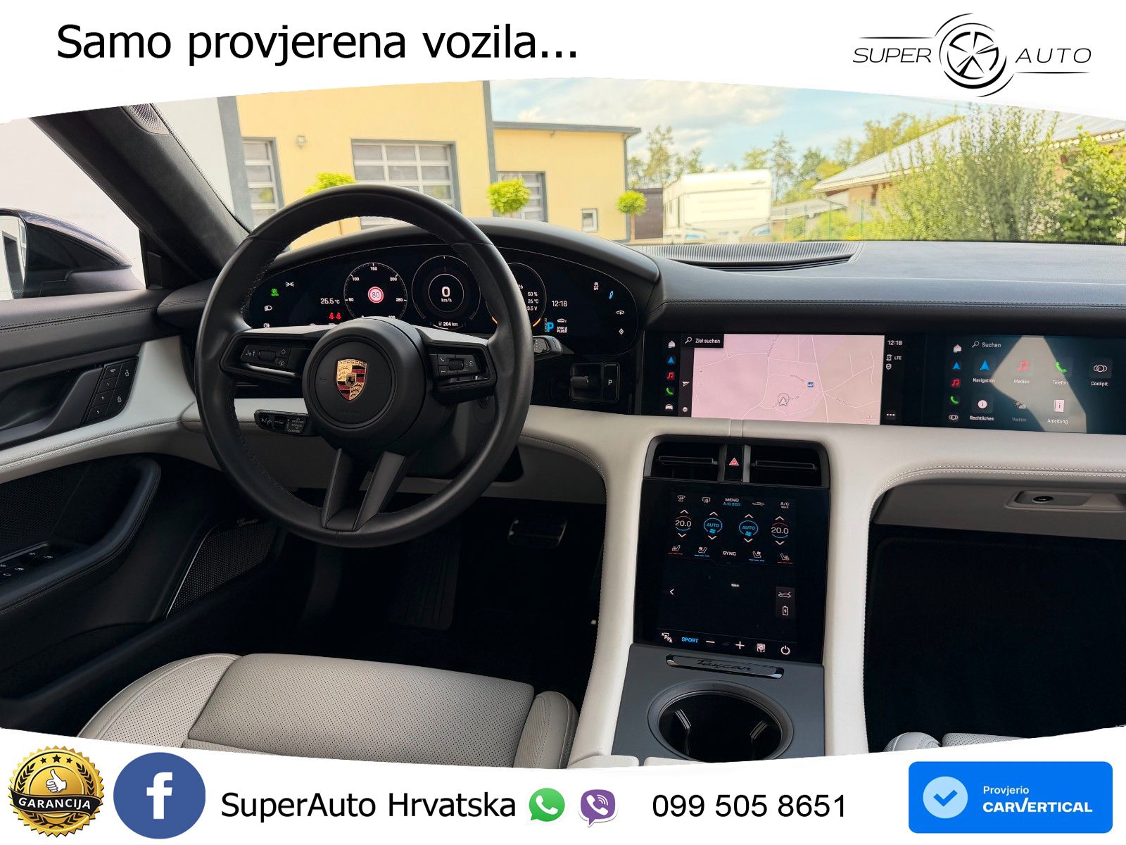 Porsche Taycan Turbo 93.4 kWh (680 KS)