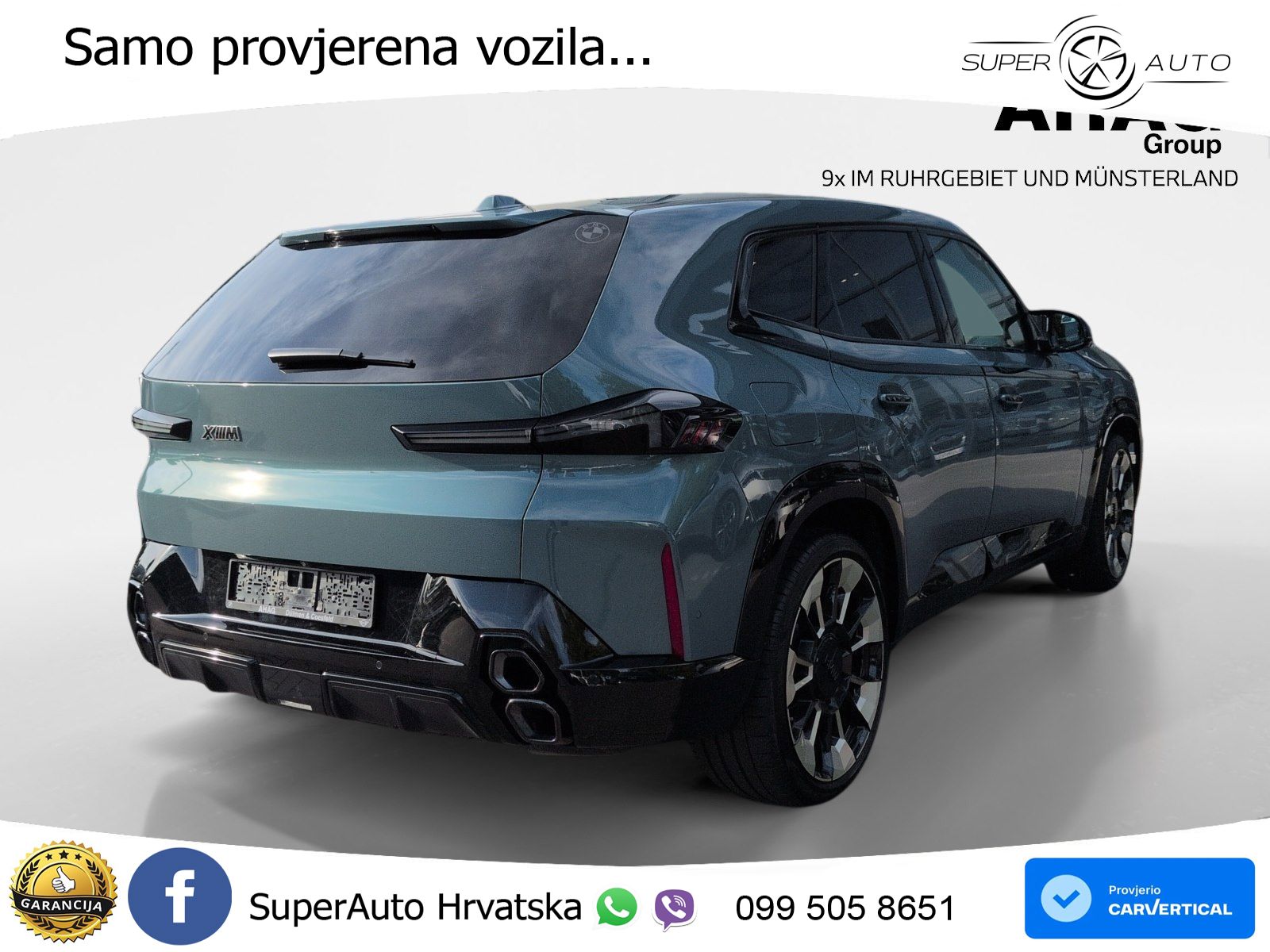 BMW XM 50e (476 KS) M xDrive M Steptronic LED+GR SJED+ACC