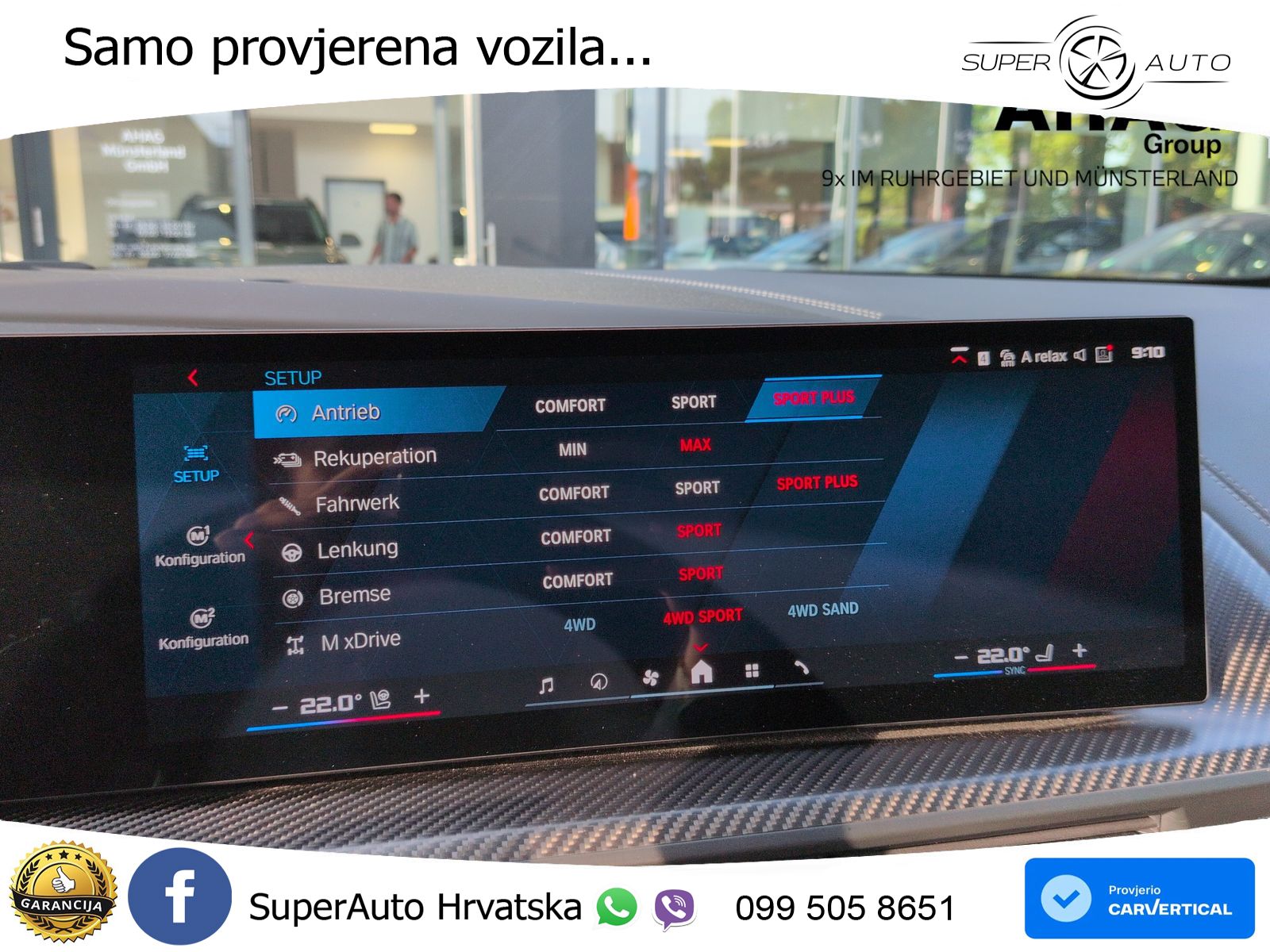 BMW XM 50e (476 KS) M xDrive M Steptronic LED+GR SJED+ACC