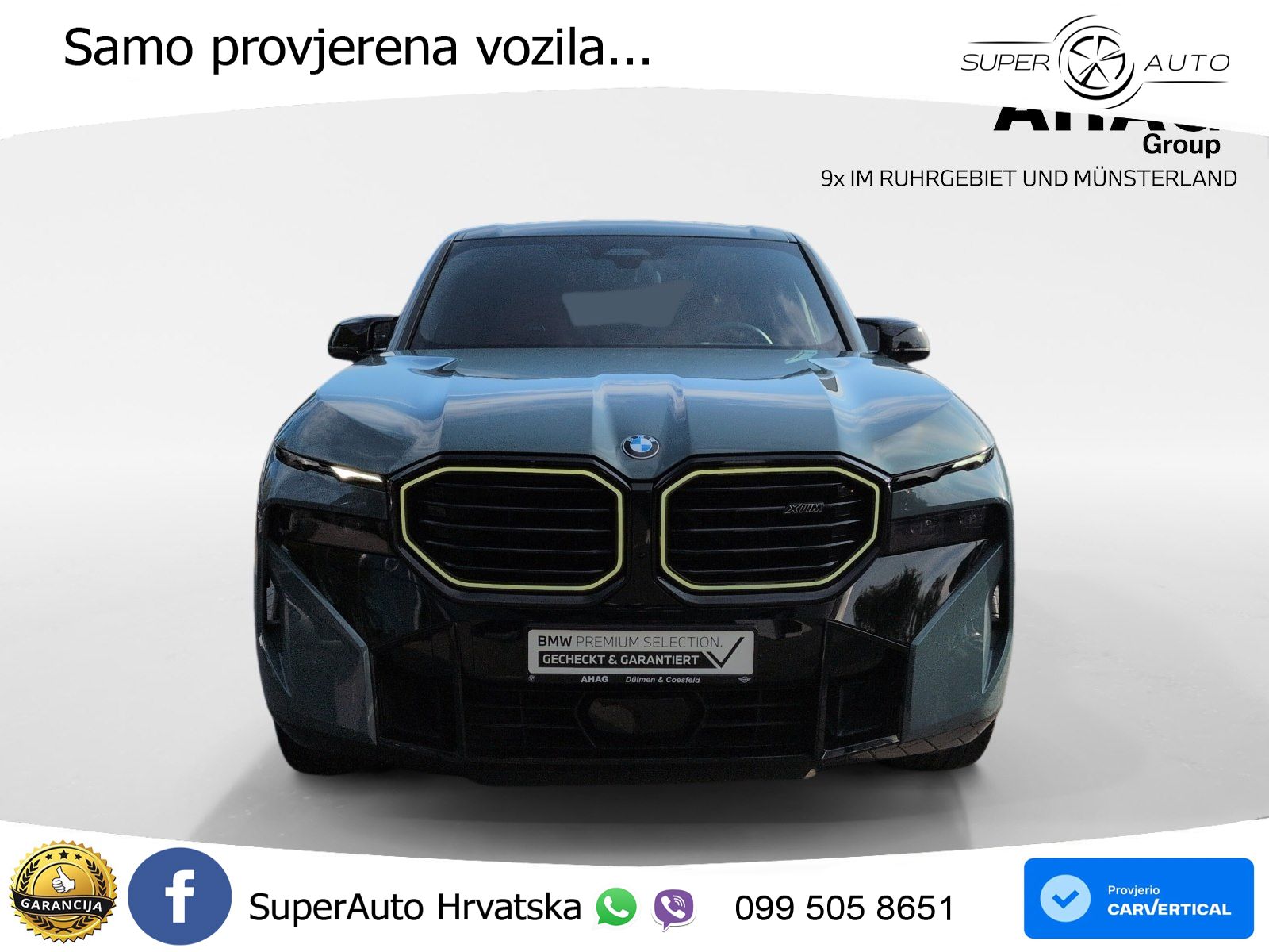 BMW XM 50e (476 KS) M xDrive M Steptronic LED+GR SJED+ACC