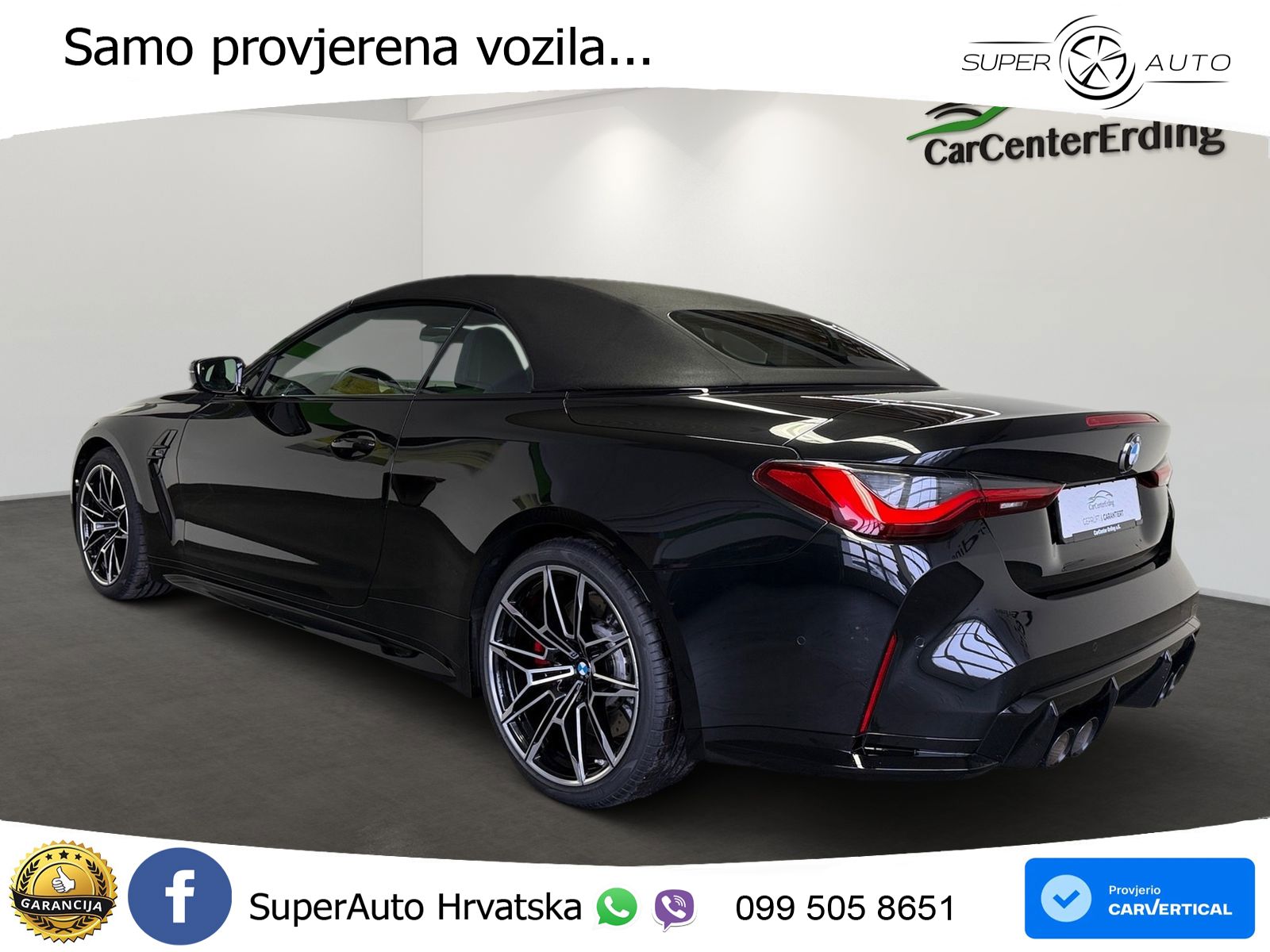 BMW M4 Convertible Competition 3.0 (510 KS) xDrive Steptronic LED+GR SJED+ACC
