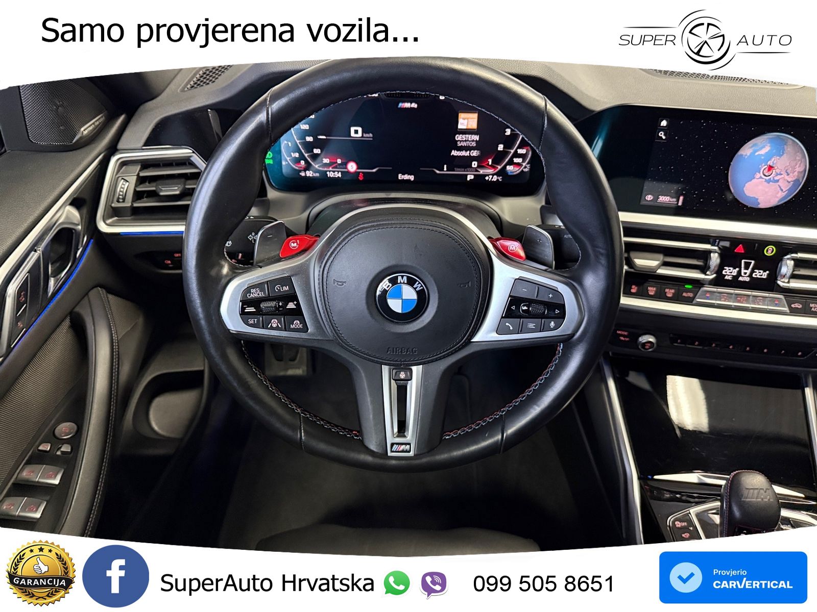 BMW M4 Convertible Competition 3.0 (510 KS) xDrive Steptronic LED+GR SJED+ACC