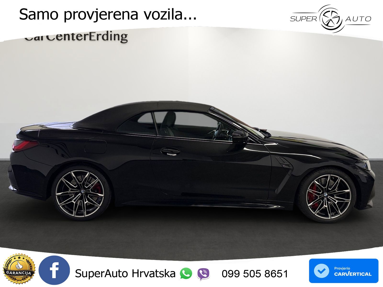 BMW M4 Convertible Competition 3.0 (510 KS) xDrive Steptronic LED+GR SJED+ACC