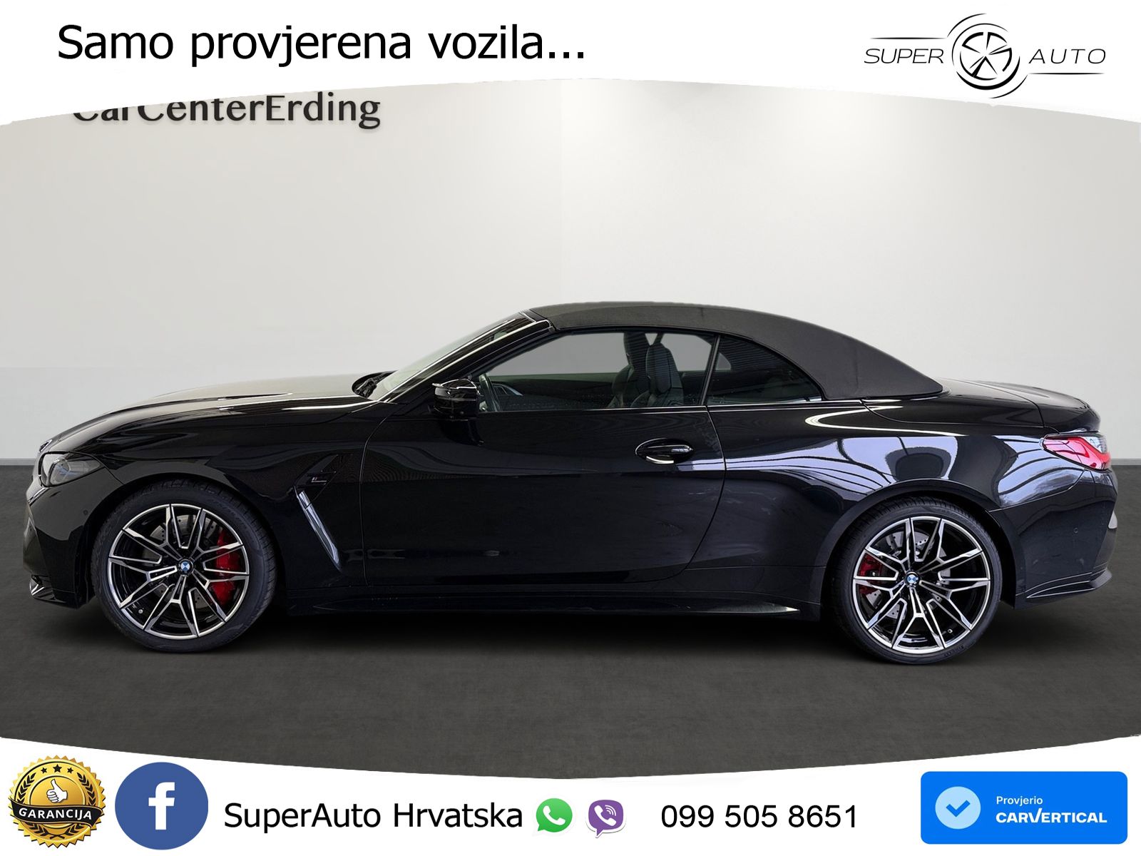 BMW M4 Convertible Competition 3.0 (510 KS) xDrive Steptronic LED+GR SJED+ACC
