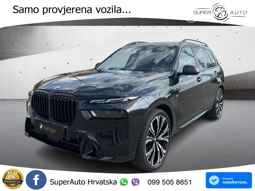 BMW X7 40d (352 KS) xDrive Steptronic M Sport LED+GR SJED+ACC