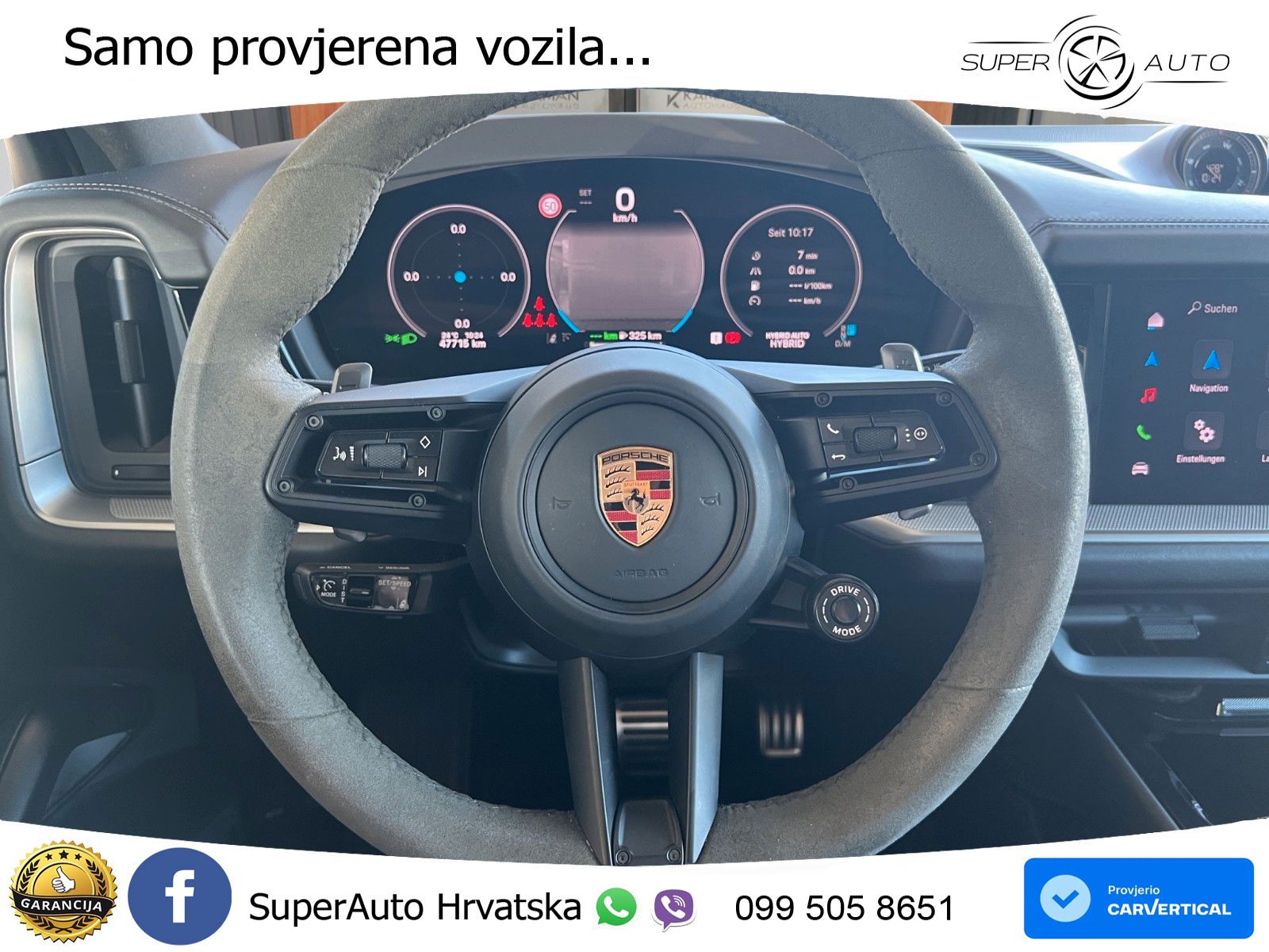 Porsche Cayenne S 3.0 V6 (519 KS) E-Hybrid Tiptronic S