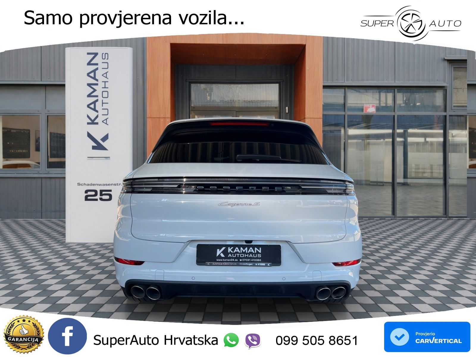 Porsche Cayenne S 3.0 V6 (519 KS) E-Hybrid Tiptronic S