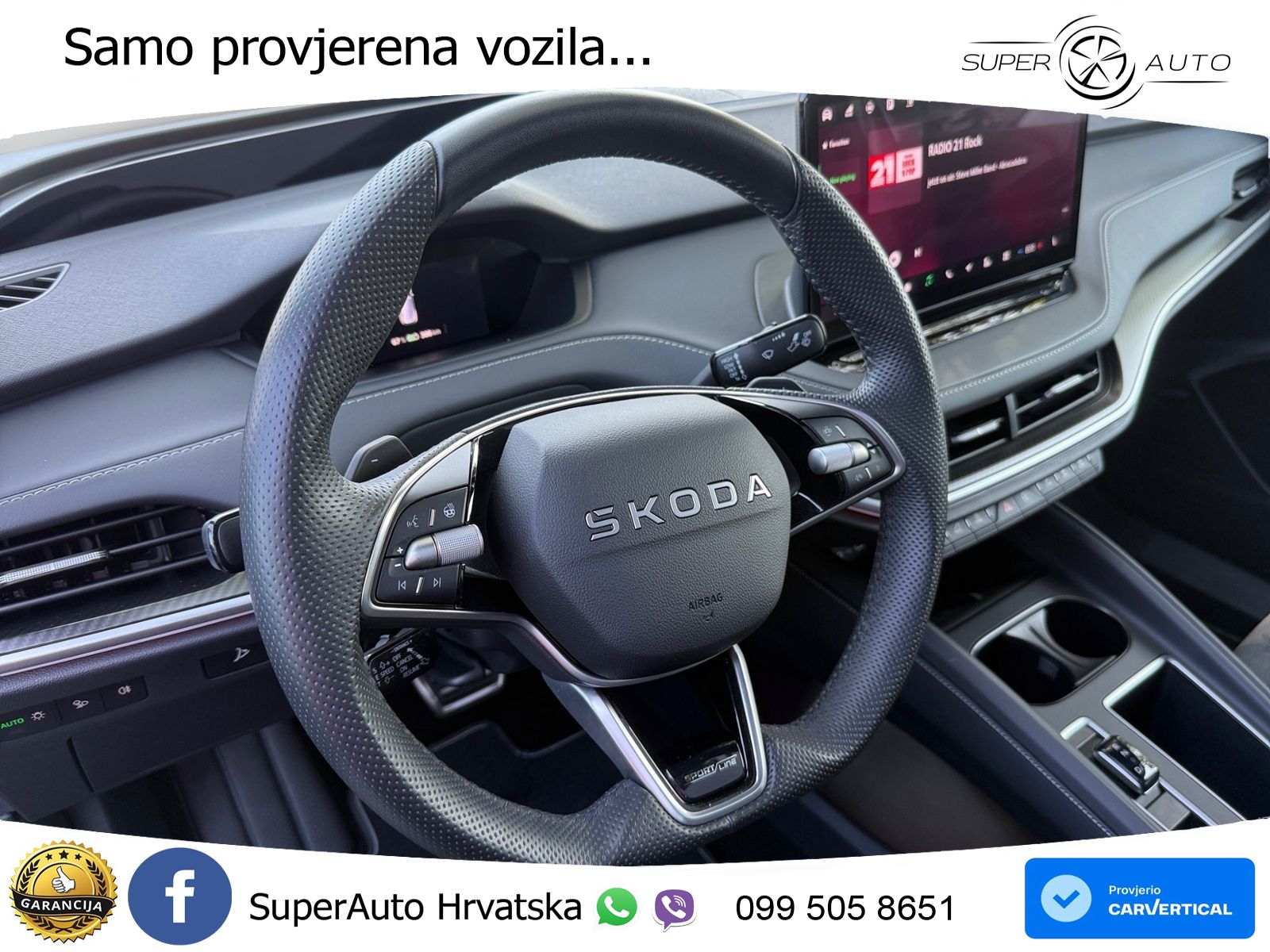 Škoda Enyaq Coupe iV 85 82 kWh (286 KS) SportLine LED+GR SJED+ACC