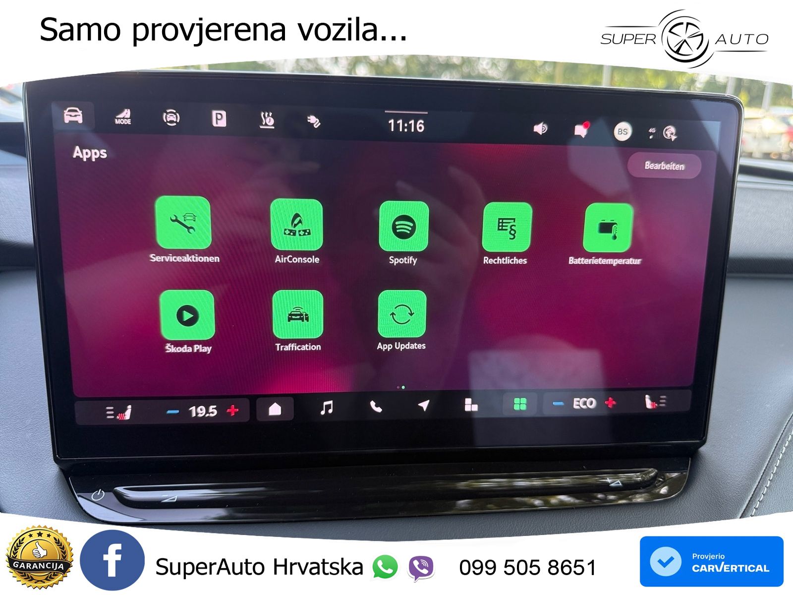 Škoda Enyaq Coupe iV 85 82 kWh (286 KS) SportLine LED+GR SJED+ACC