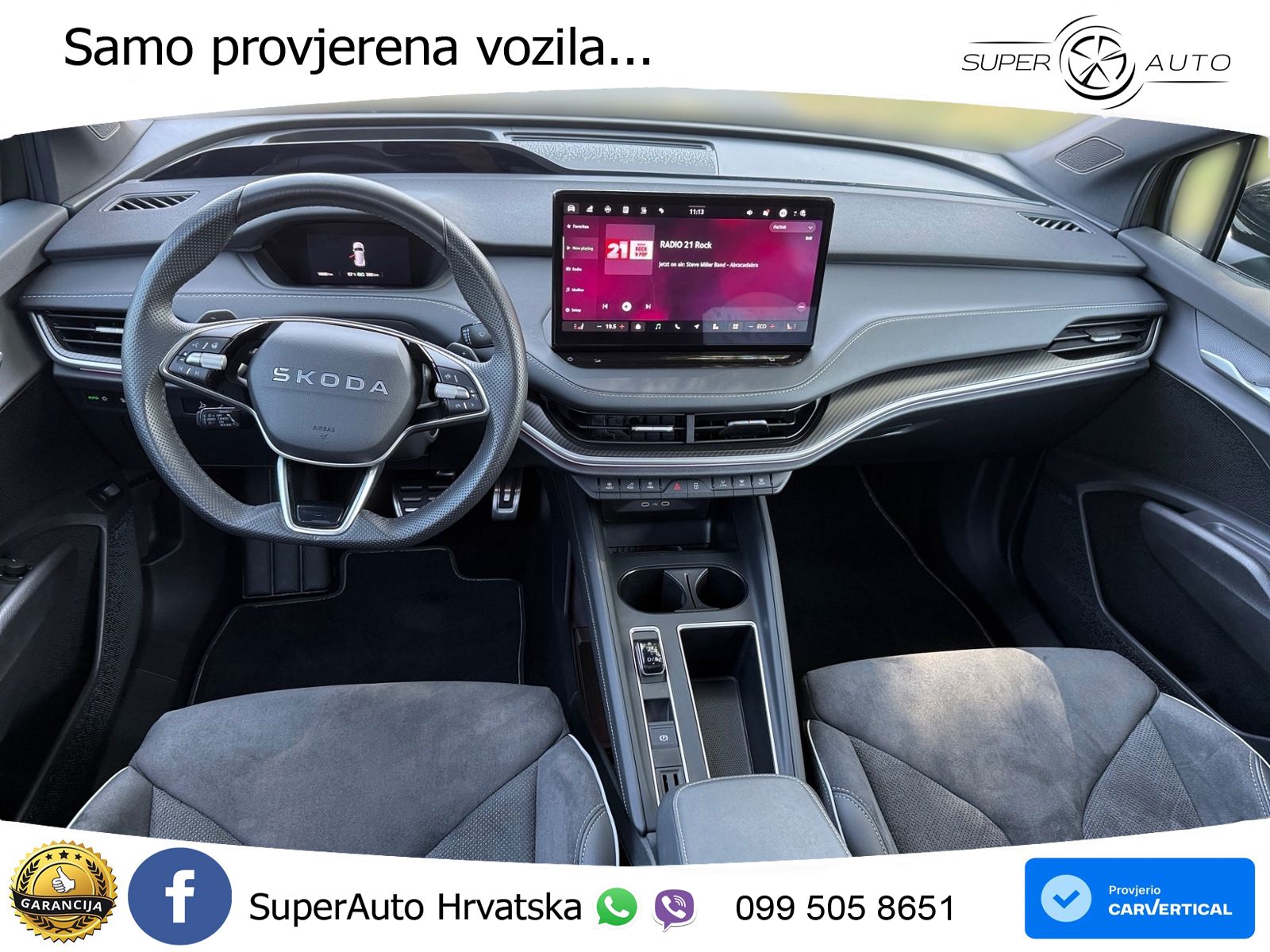 Škoda Enyaq Coupe iV 85 82 kWh (286 KS) SportLine LED+GR SJED+ACC