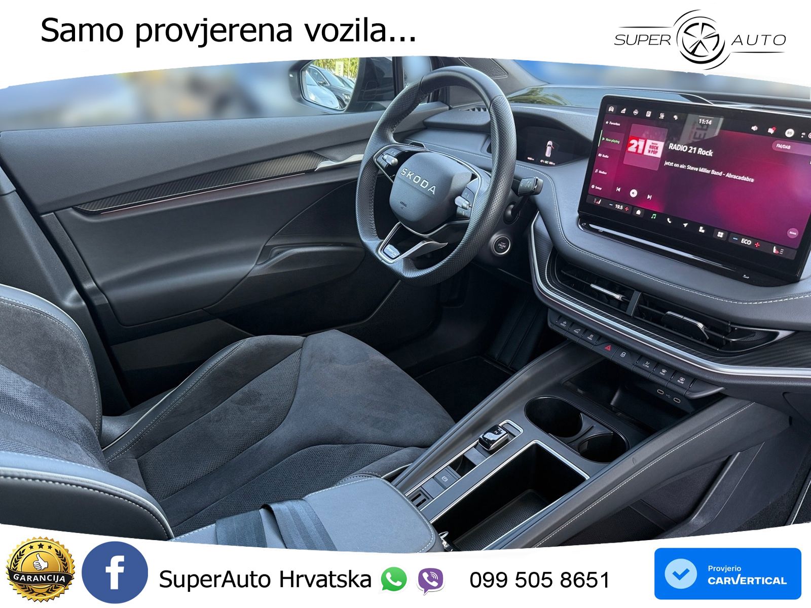 Škoda Enyaq Coupe iV 85 82 kWh (286 KS) SportLine LED+GR SJED+ACC