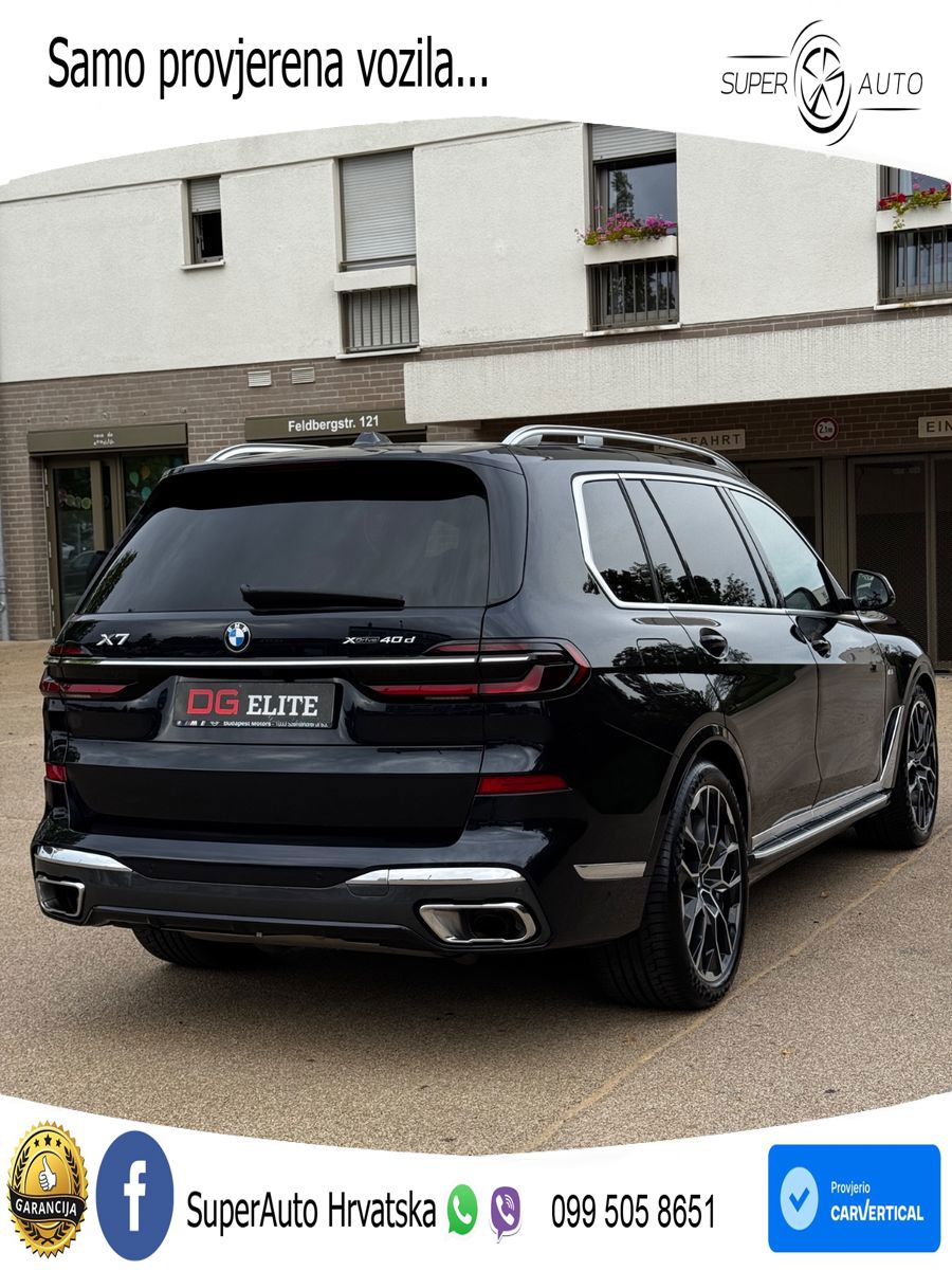 BMW X7 40d (352 KS) xDrive Steptronic