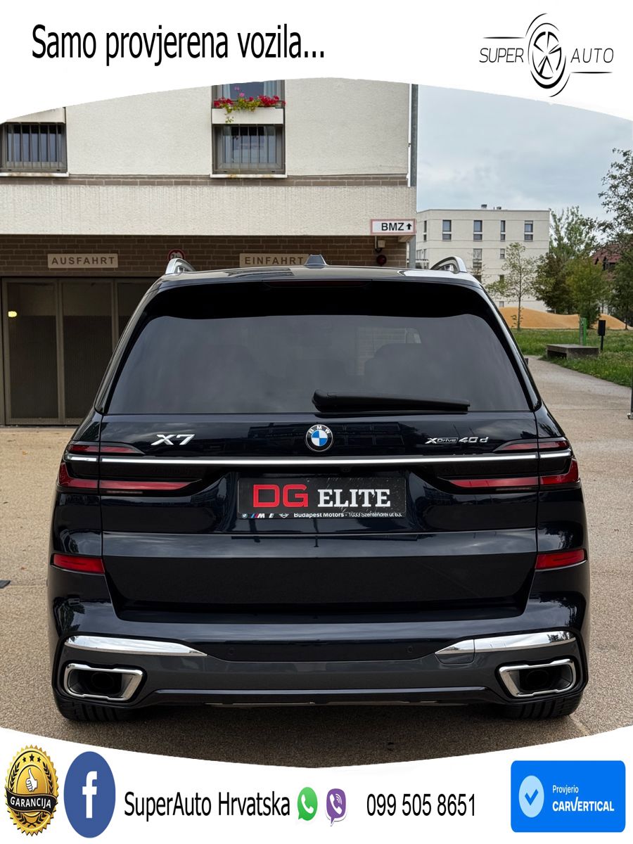 BMW X7 40d (352 KS) xDrive Steptronic