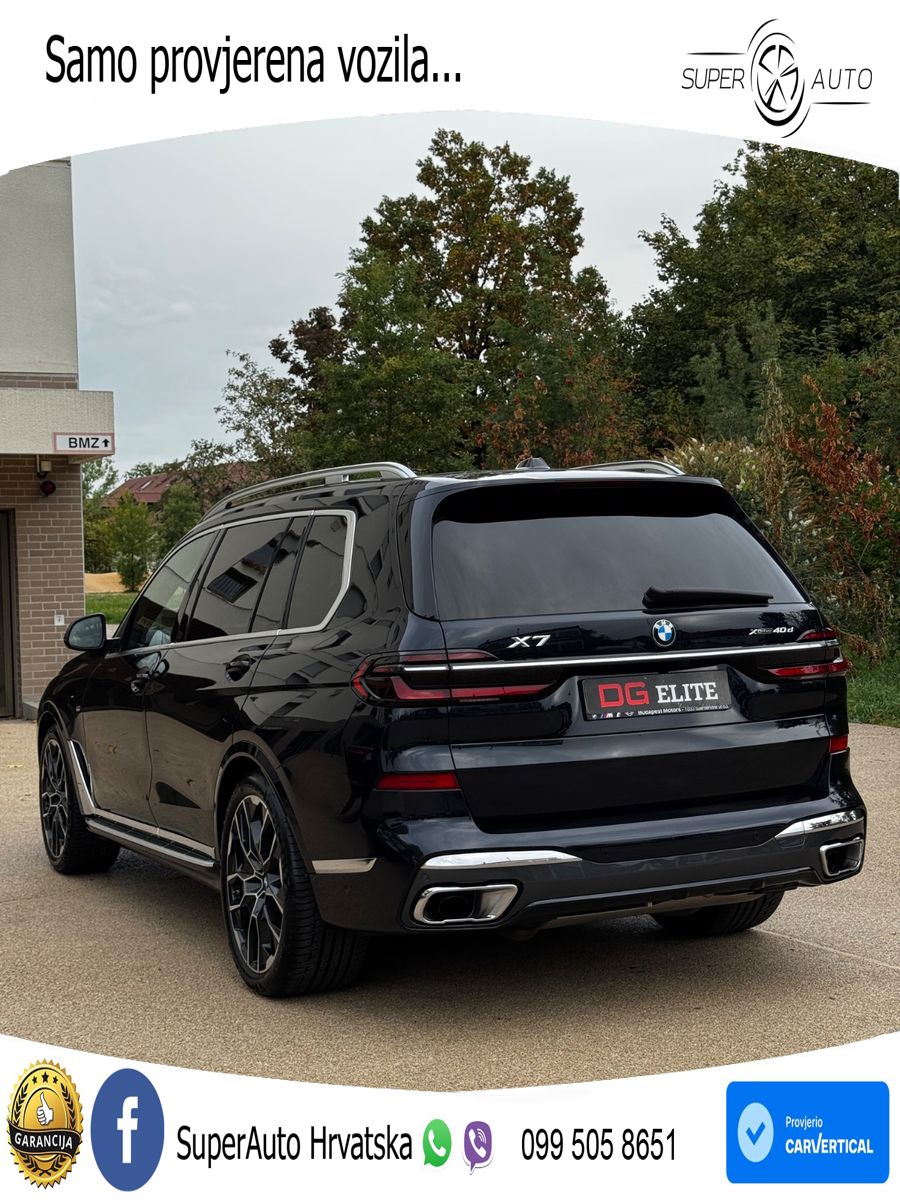 BMW X7 40d (352 KS) xDrive Steptronic
