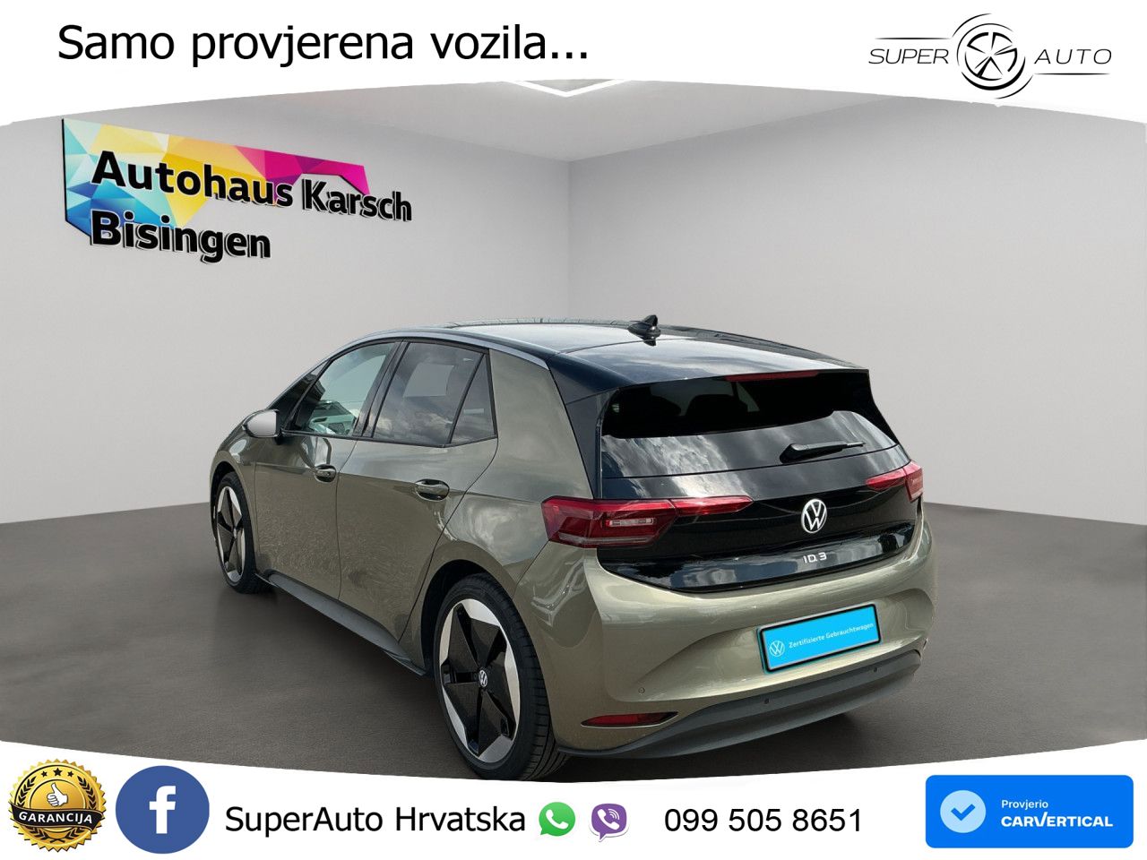 Volkswagen ID.3 Pro S 82 kWh (231 KS) LED+GR SJED+ACC