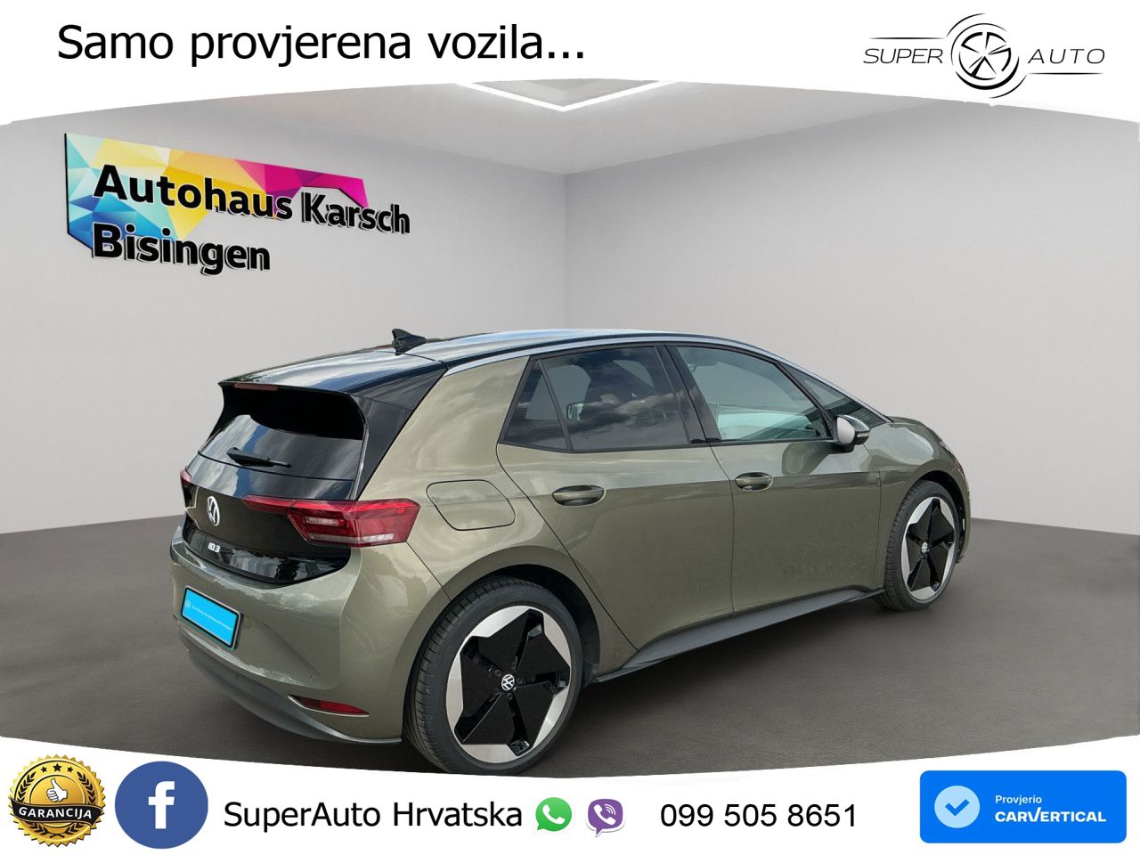 Volkswagen ID.3 Pro S 82 kWh (231 KS) LED+GR SJED+ACC