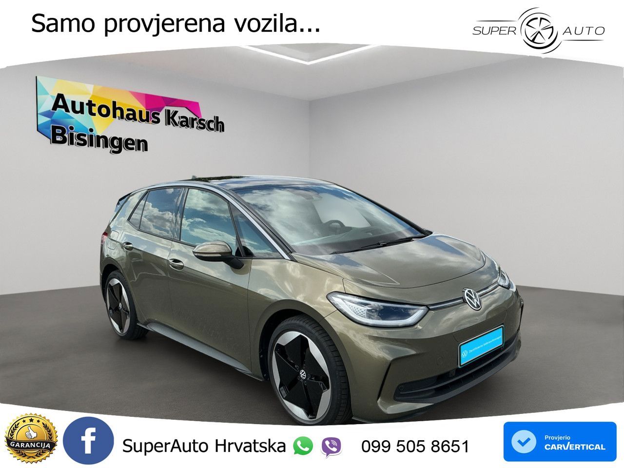 Volkswagen ID.3 Pro S 82 kWh (231 KS) LED+GR SJED+ACC