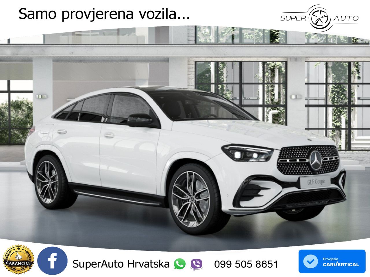 Mercedes GLE Coupe 450d (367 KS) EQ Boost 4MATIC 9G-TRONIC AMG LED+GR SJED+ACC