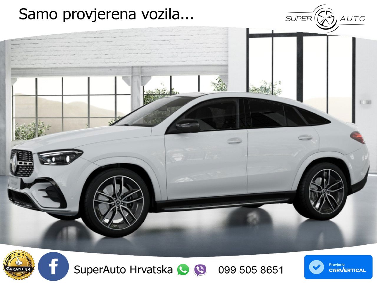 Mercedes GLE Coupe 450d (367 KS) EQ Boost 4MATIC 9G-TRONIC AMG LED+GR SJED+ACC