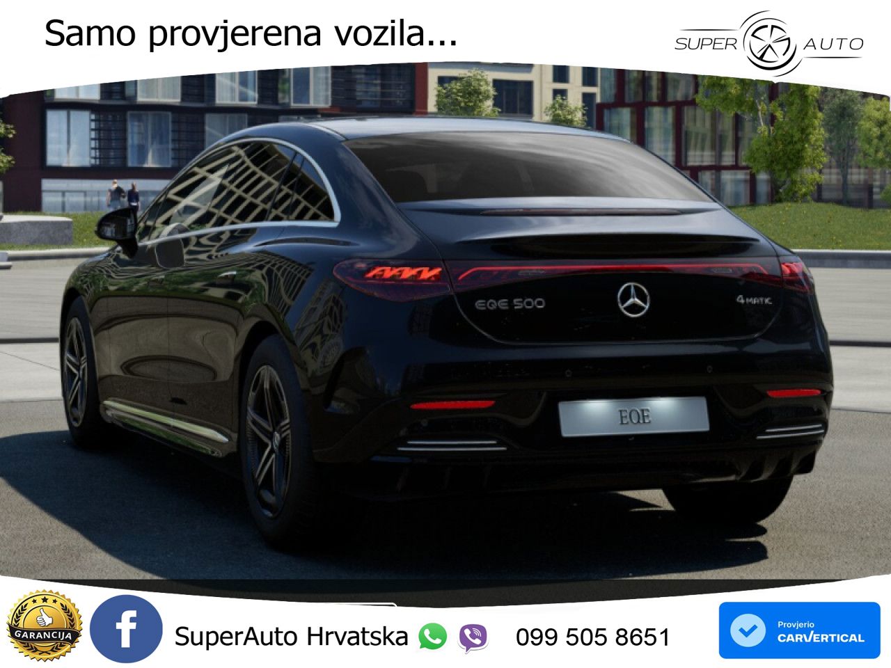 Mercedes EQE 500 100 kWh (449 KS) 4MATIC AMG
