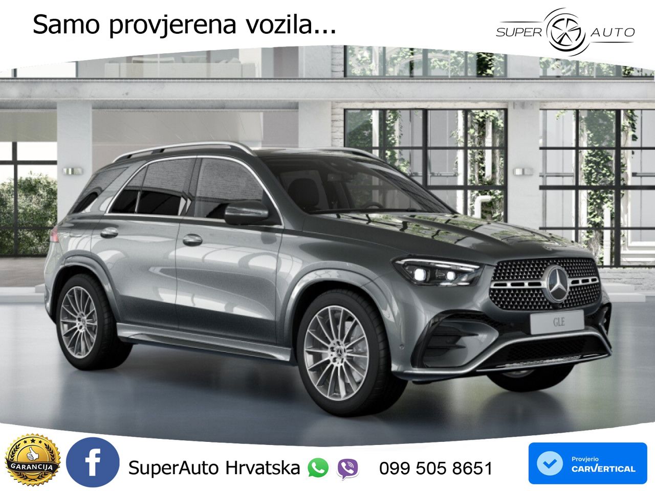 Mercedes GLE 450d (367 KS) EQ Boost 4MATIC 9G-TRONIC AMG LED+GR SJED+ACC