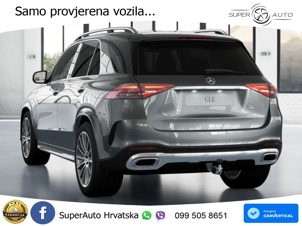 Mercedes GLE 450d (367 KS) EQ Boost 4MATIC 9G-TRONIC AMG LED+GR SJED+ACC