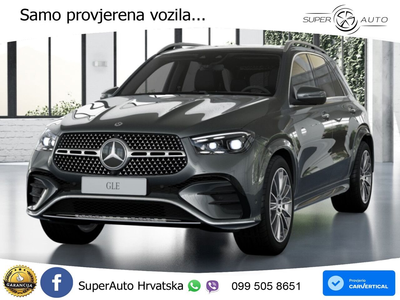 Mercedes GLE 450d (367 KS) EQ Boost 4MATIC 9G-TRONIC AMG LED+GR SJED+ACC