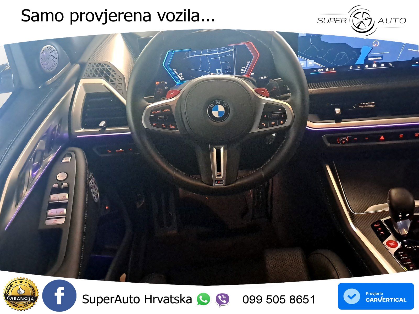 BMW XM 50e (476 KS) M xDrive M Steptronic LED+GR SJED+ACC