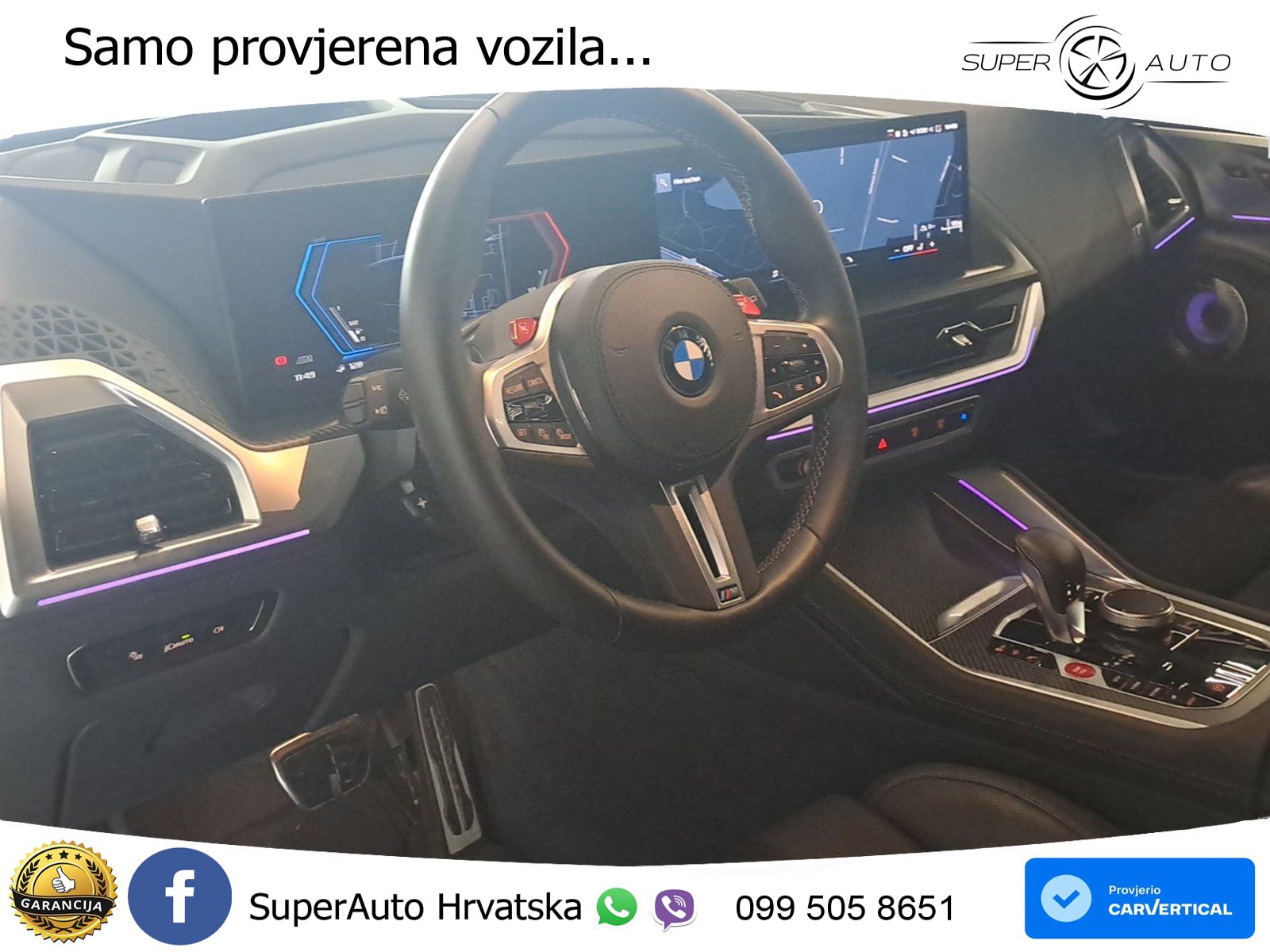 BMW XM 50e (476 KS) M xDrive M Steptronic LED+GR SJED+ACC