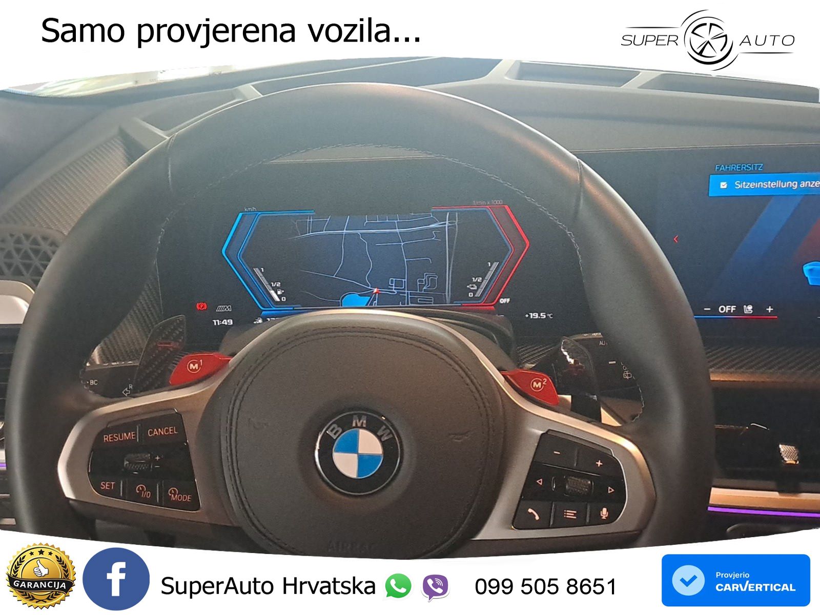 BMW XM 50e (476 KS) M xDrive M Steptronic LED+GR SJED+ACC
