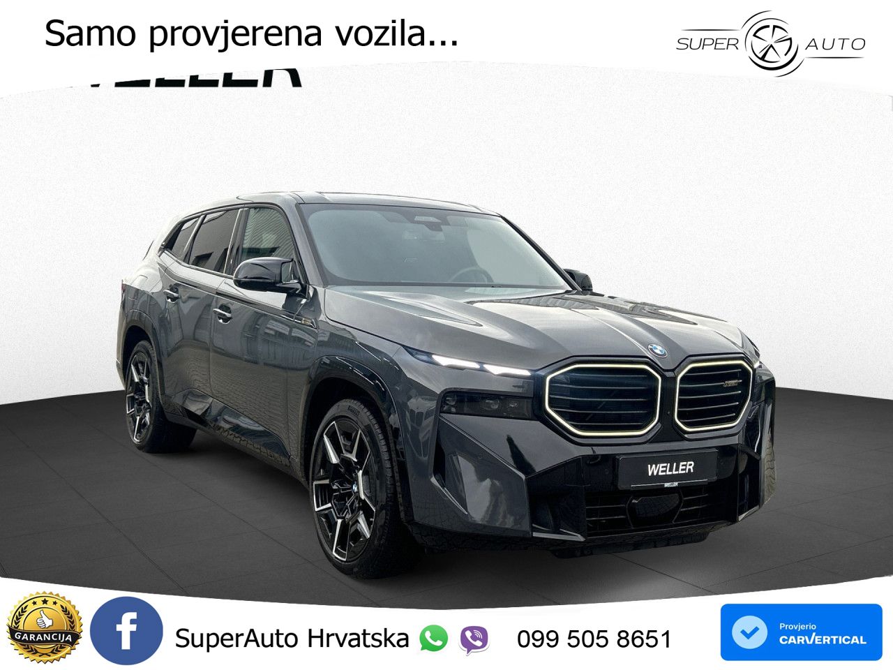 BMW XM 4.4 V8 (653 KS) xDrive Steptronic LED+GR SJED+ACC