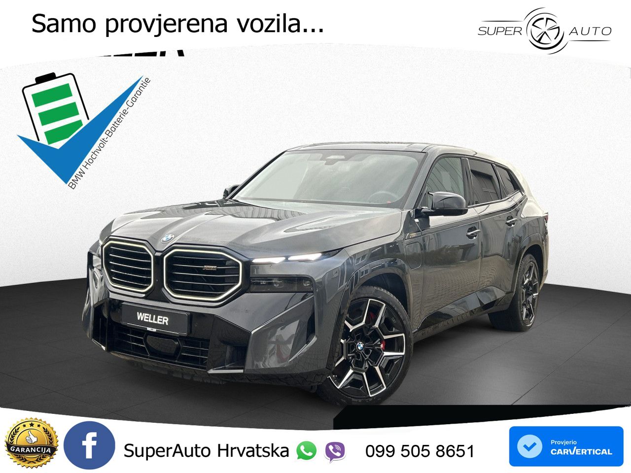 BMW XM 4.4 V8 (653 KS) xDrive Steptronic LED+GR SJED+ACC