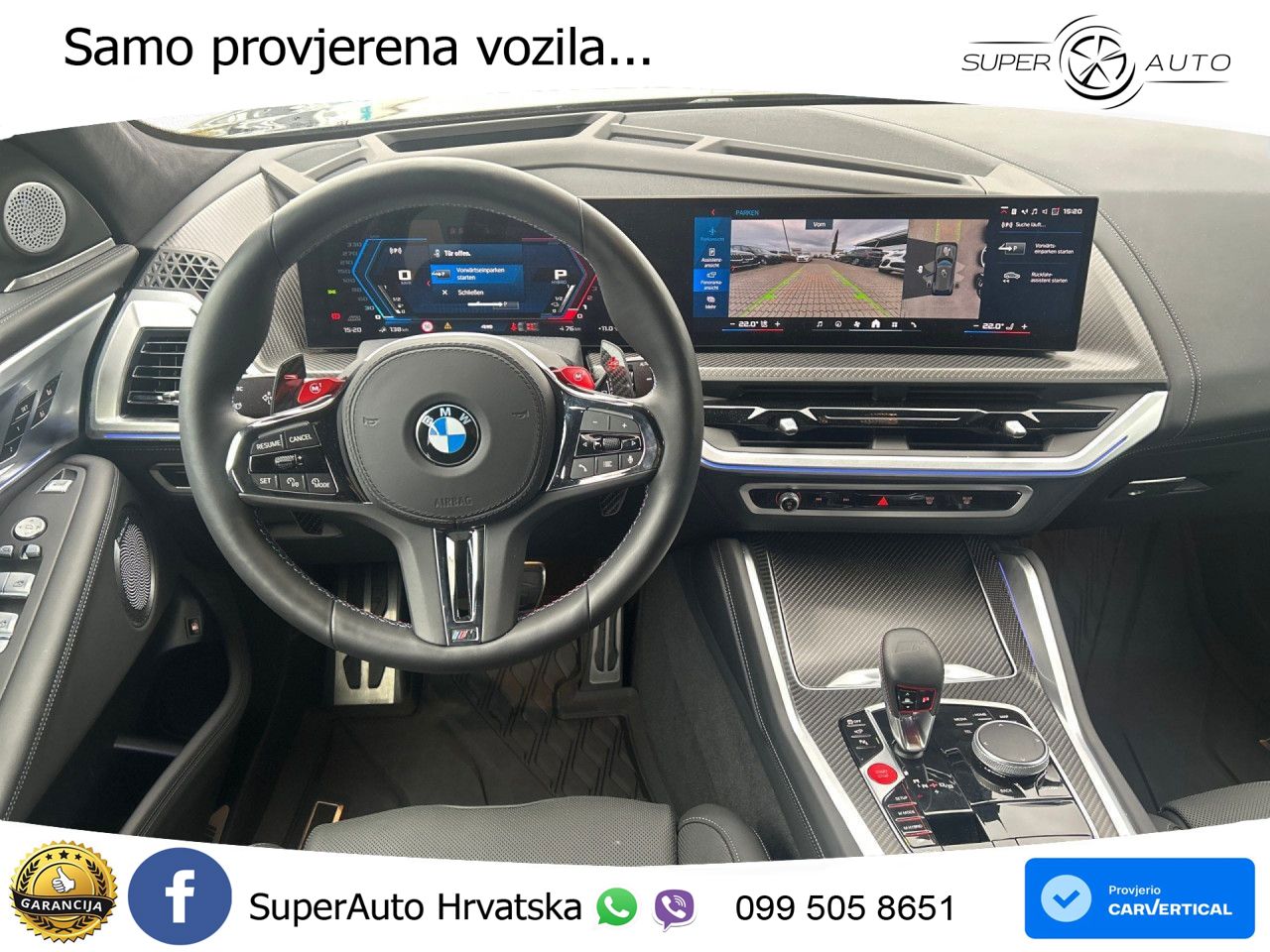 BMW XM 4.4 V8 (653 KS) xDrive Steptronic LED+GR SJED+ACC