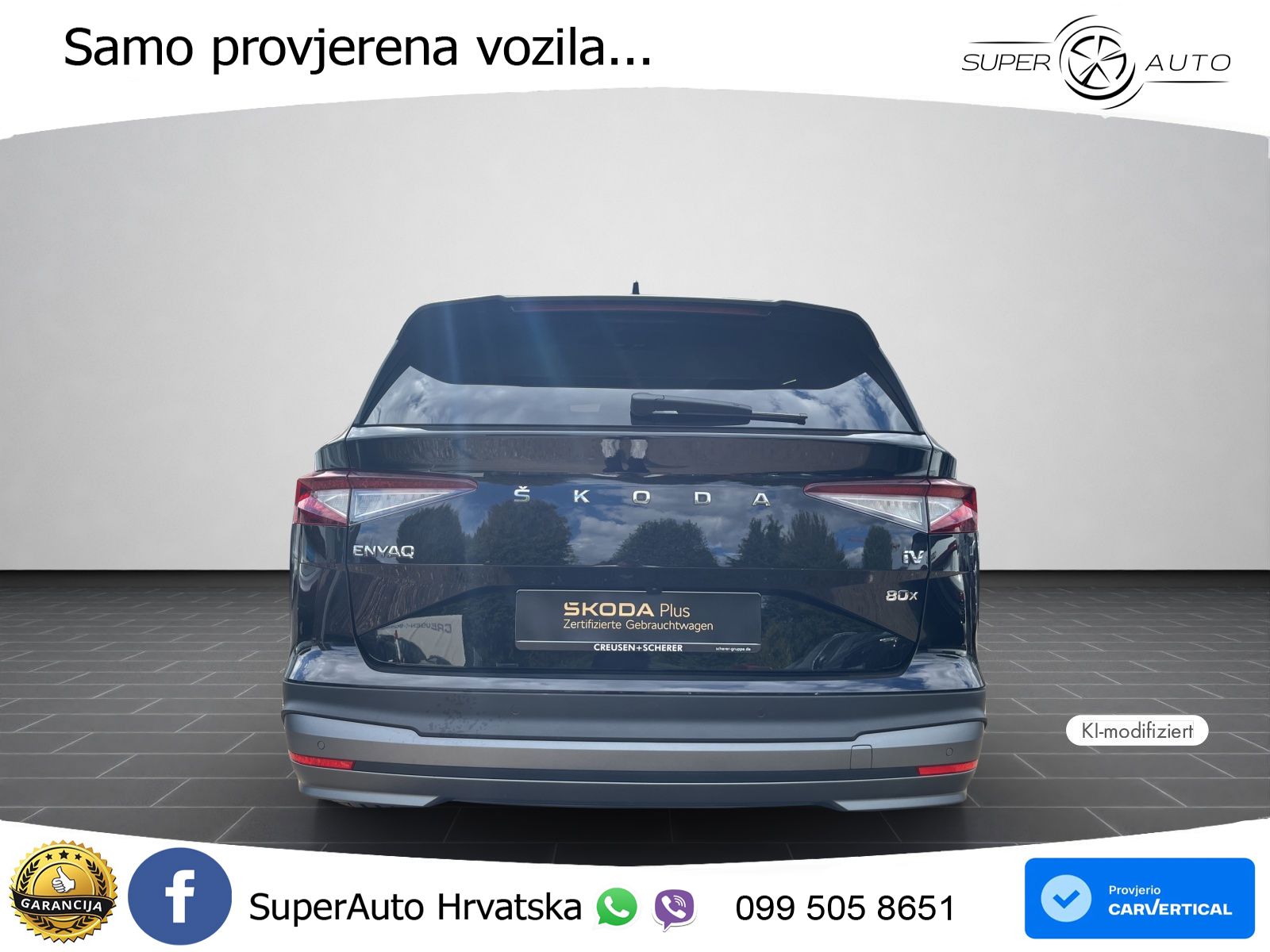 Škoda Enyaq iV 80x 82 kWh (265 KS) AWD LED+GR SJED+ACC