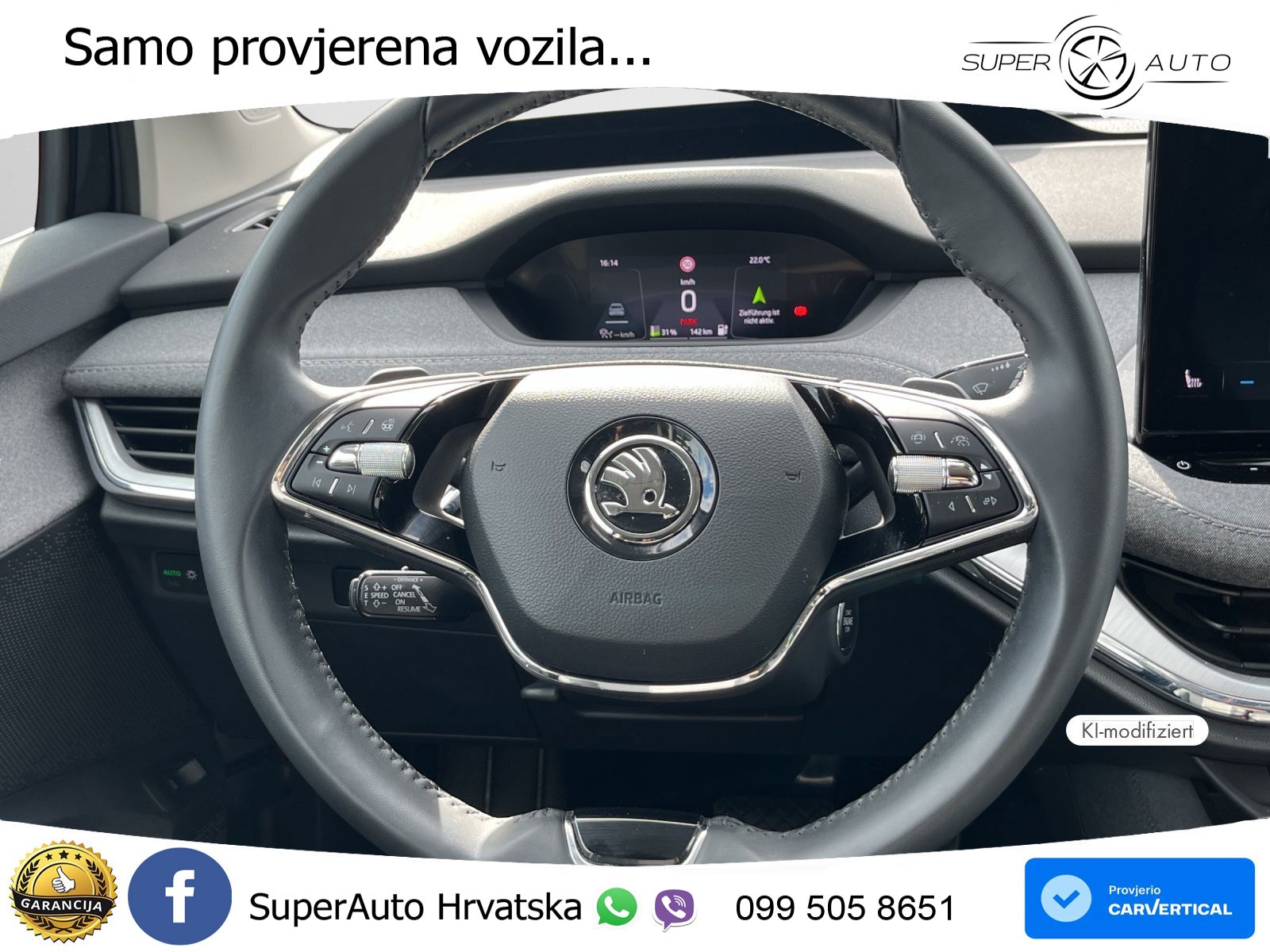 Škoda Enyaq iV 80x 82 kWh (265 KS) AWD LED+GR SJED+ACC