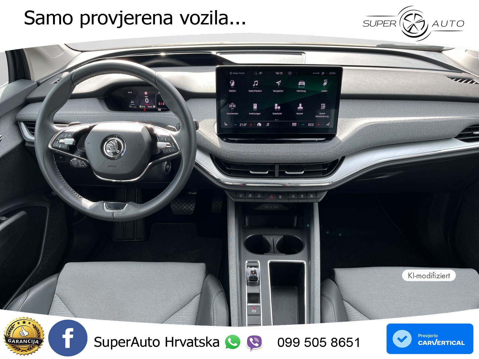 Škoda Enyaq iV 80x 82 kWh (265 KS) AWD LED+GR SJED+ACC