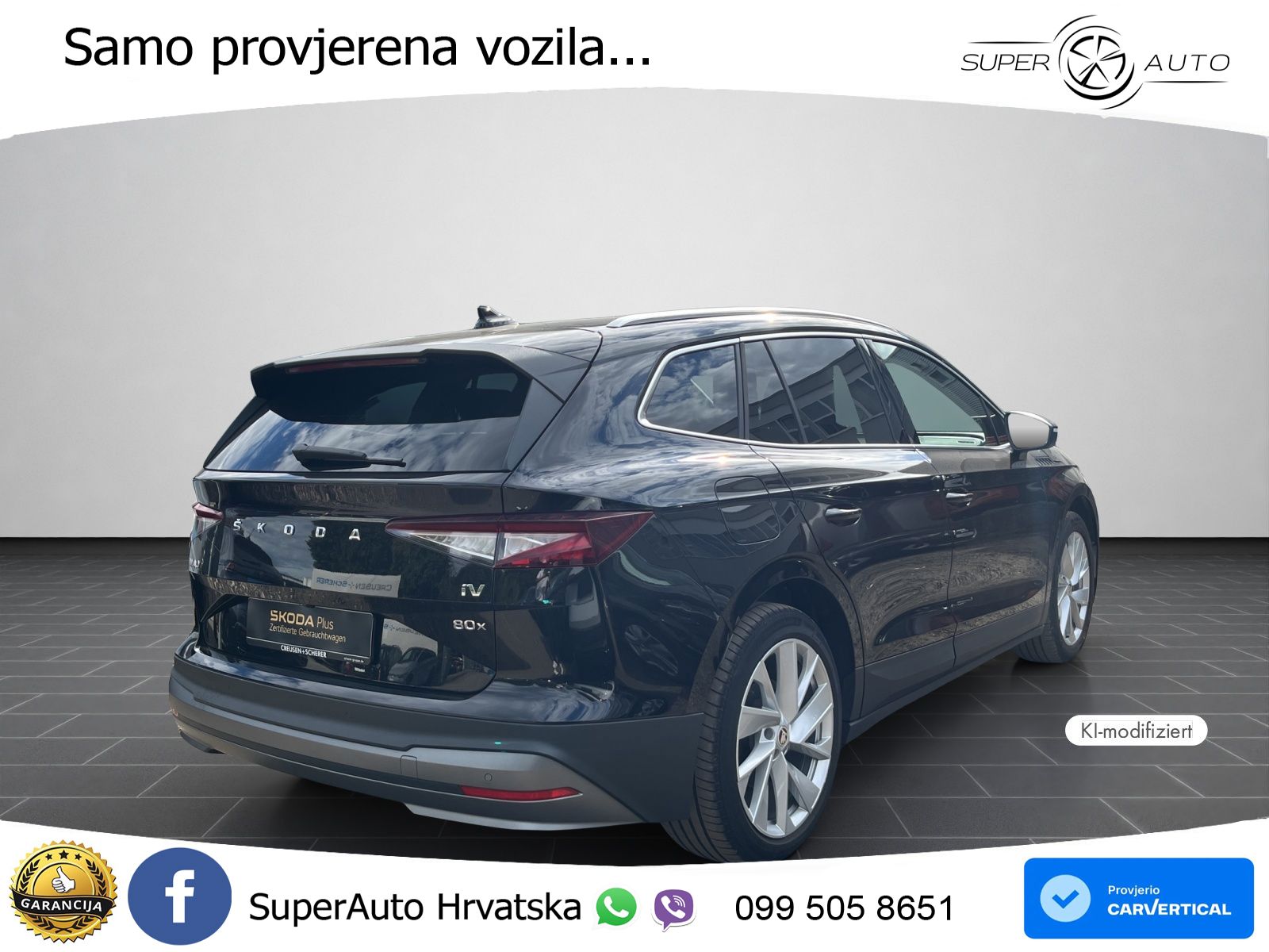 Škoda Enyaq iV 80x 82 kWh (265 KS) AWD LED+GR SJED+ACC