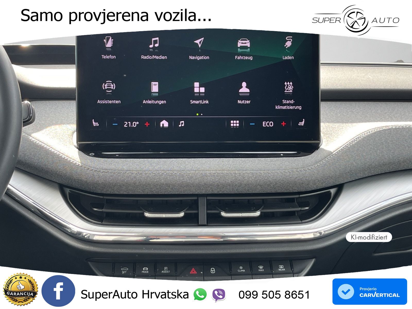 Škoda Enyaq iV 80x 82 kWh (265 KS) AWD LED+GR SJED+ACC