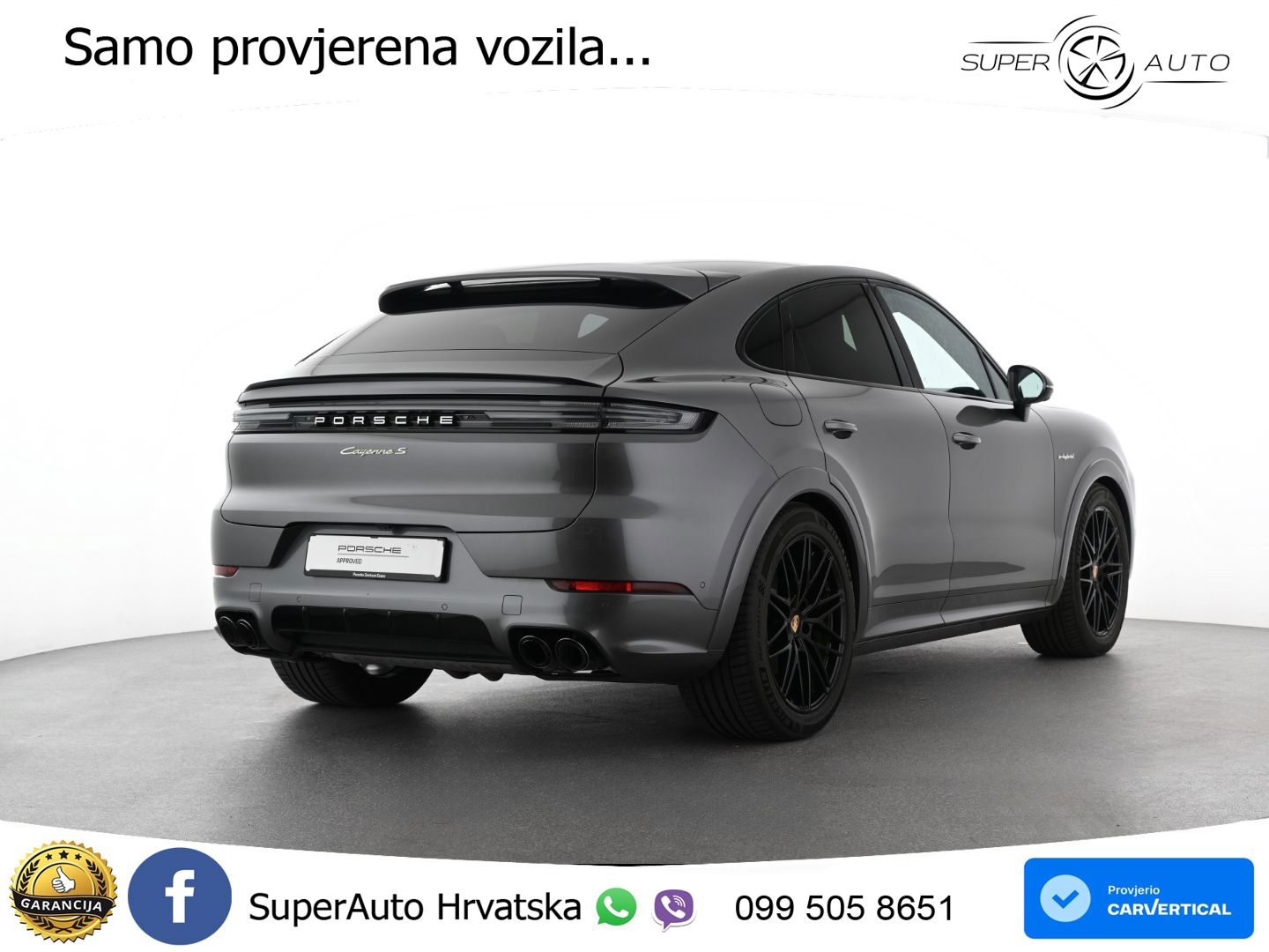 Porsche Cayenne Coupe S 3.0 V6 (519 KS) E-Hybrid Tiptronic S