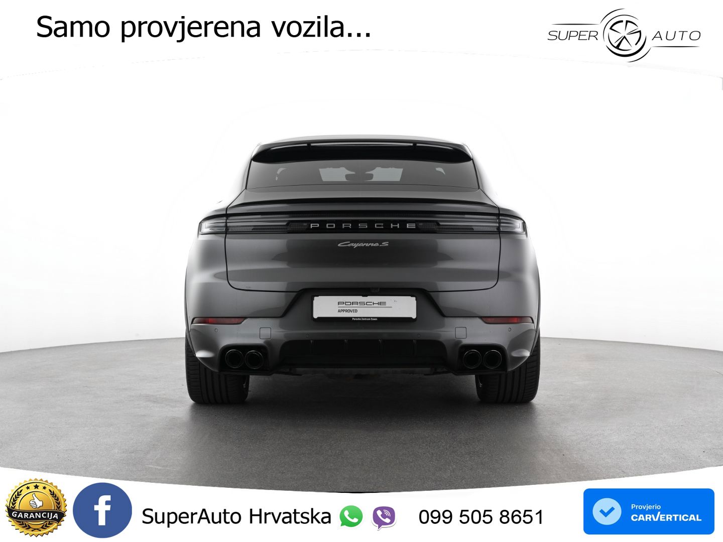 Porsche Cayenne Coupe S 3.0 V6 (519 KS) E-Hybrid Tiptronic S