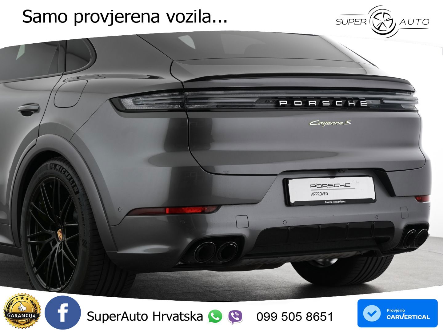 Porsche Cayenne Coupe S 3.0 V6 (519 KS) E-Hybrid Tiptronic S