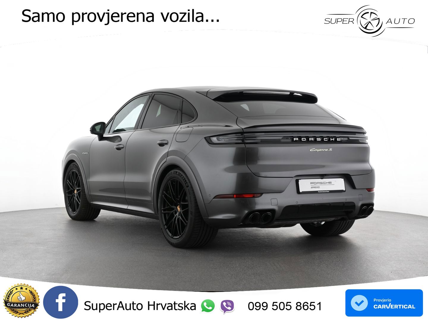 Porsche Cayenne Coupe S 3.0 V6 (519 KS) E-Hybrid Tiptronic S