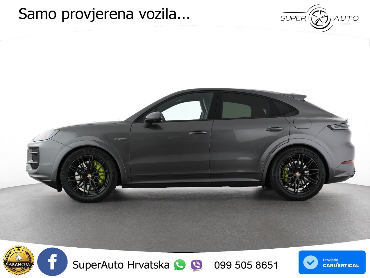 Porsche Cayenne Coupe S 3.0 V6 (519 KS) E-Hybrid Tiptronic S
