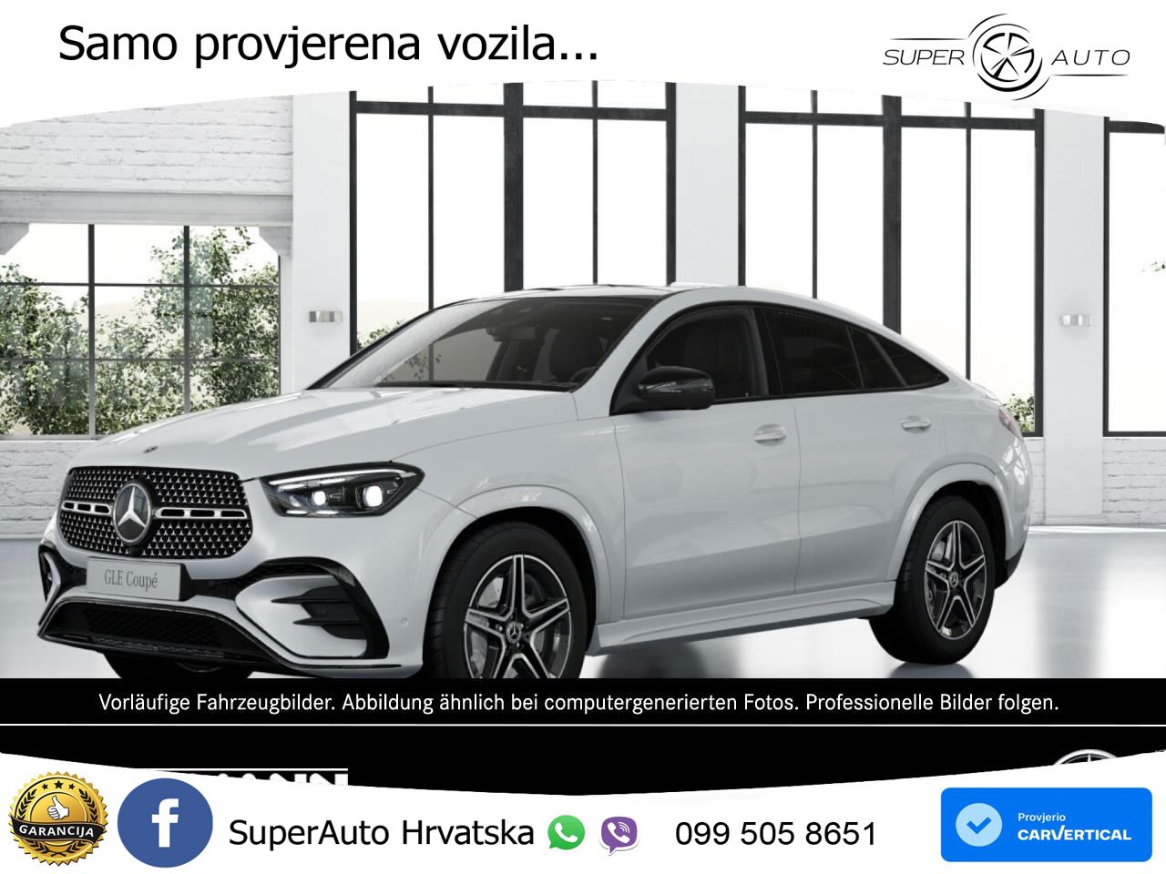 Mercedes GLE Coupe 300d (269 ks) EQ Boost 4MATIC 9G-TRONIC AMG LED+GR SJED+ACC