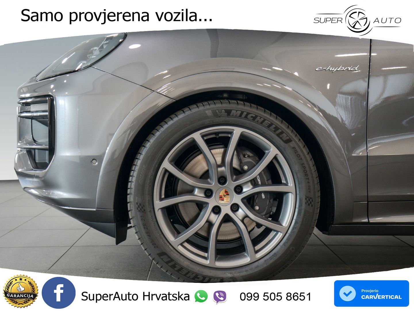 Porsche Cayenne 3.0 V6 (470 KS) E-Hybrid Tiptronic S